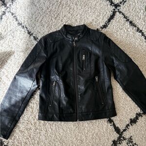 Levi's Black Leather Jacket